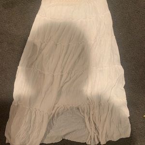 White maxi skirt woman’s xs good condition